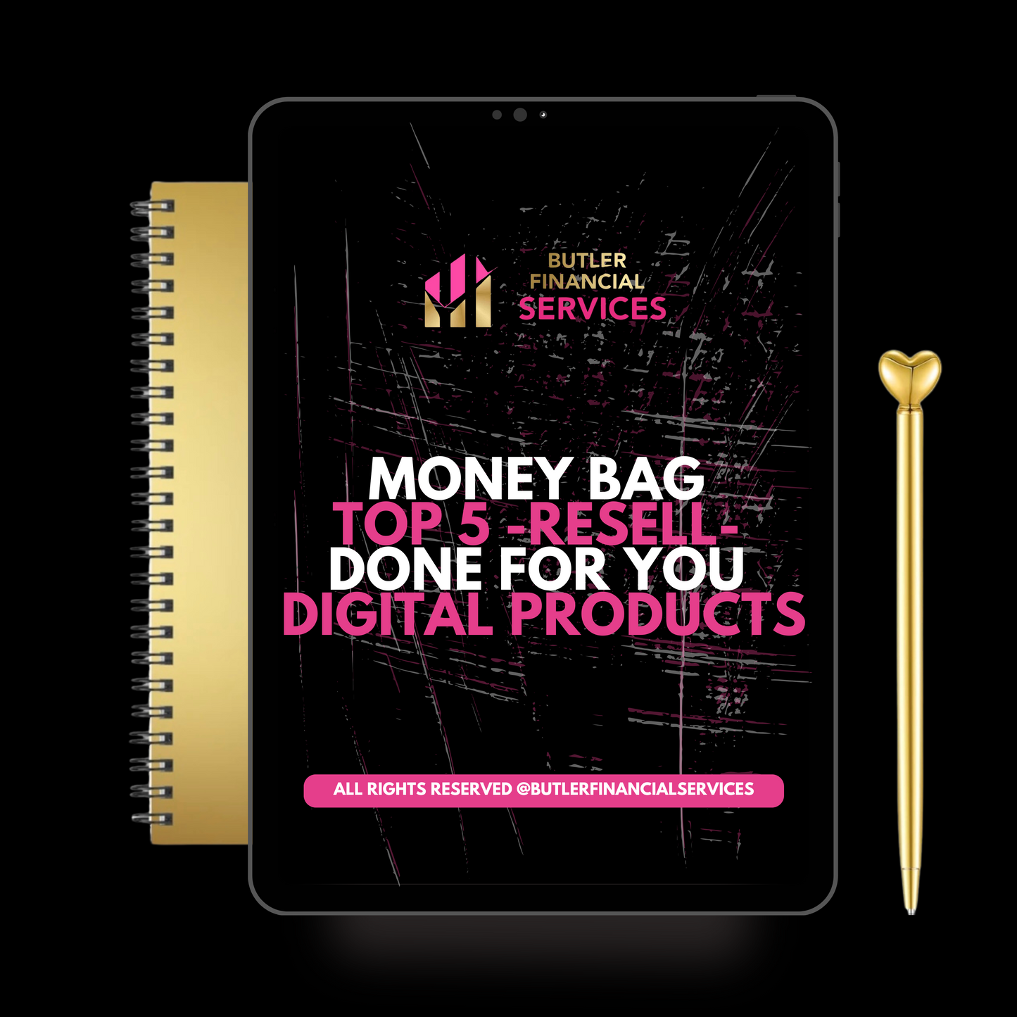 Money Bag Top 5 -RESELL- DONE FOR YOU DIGITAL PRODUCTS