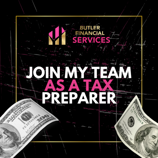 Join My Team As A Tax Preparer