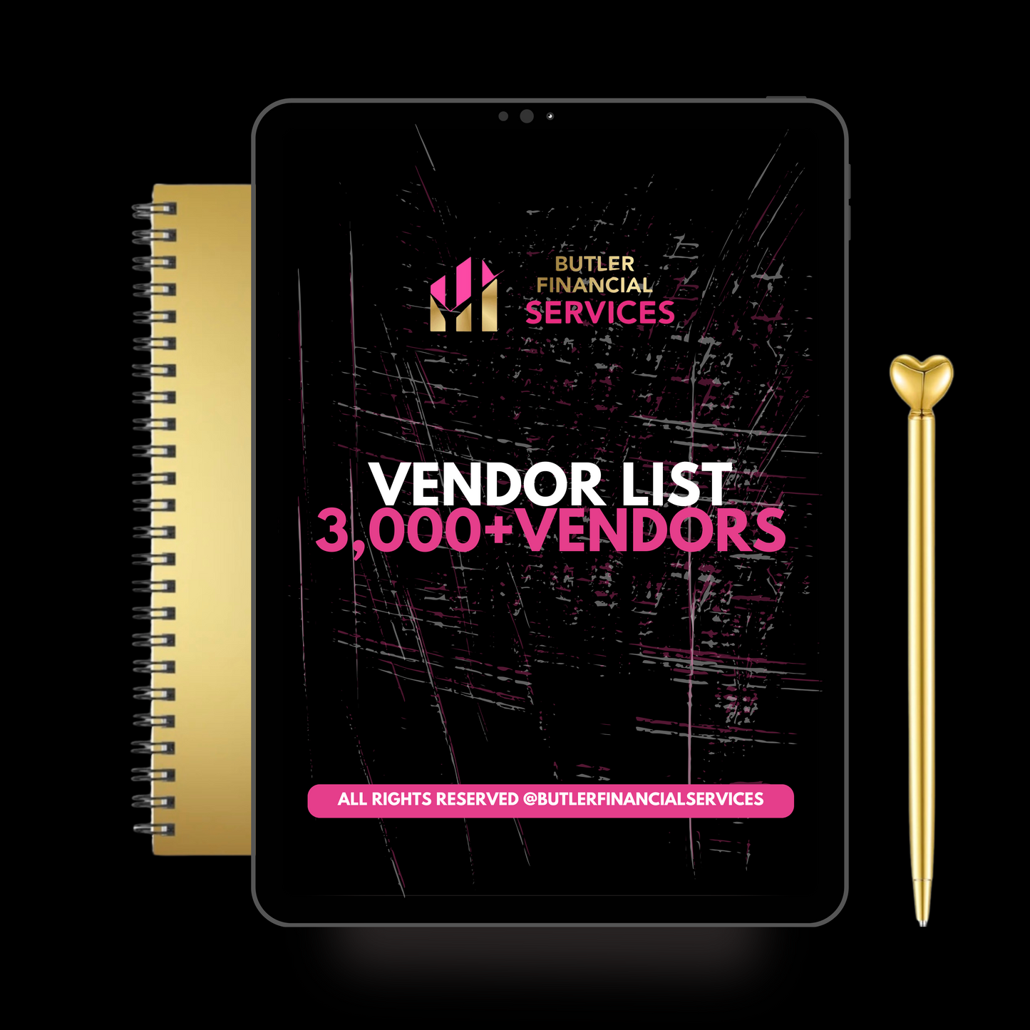 Vendor List 3,000+ Vendors