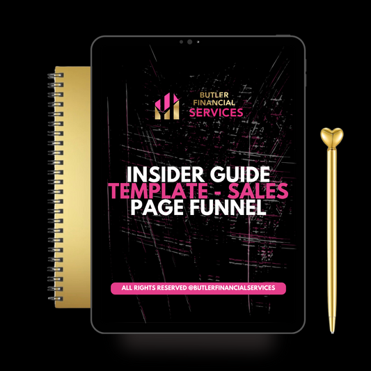 Insider Guide Template - Sales Page Funnel